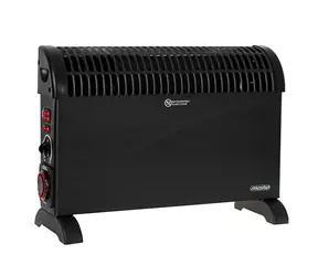 Mesko MS 7741b čierna / elektrický teplovzdušný konvektor / 750W-1250W-2000W / 3 stupne výkonu