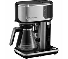 Russell Hobbs 26230-56 Attentiv Coffee Bar čierna / kávovar na prekvapkávanú kávu / 975W / 1.25 l / sklenená kanvica