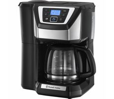 Russell Hobbs 22000-56 Victory Grind &amp; Brew / kávovar na prekvapkávanú kávu s mlynčekom / 1025W / 1.5 l / sklenená kanvica