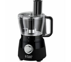 Russell Hobbs 24732-56 Food Processor čierna / kuchynský robot / 600W / 2 nádoby 2.5 l + 1.5 l / 2 rýchlosti