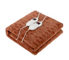 Camry CR 7436 Elektrická vyhrievacia dečka hnedá / 150 x 160 cm / regulácia teploty 