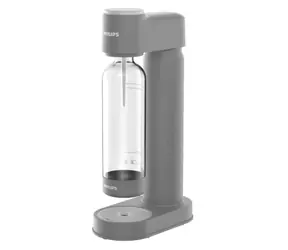 Philips ADD4901GR sivá / výrobník sódy / bez BPA / 1x fľaša 1 l / 1x CO2 plyn
