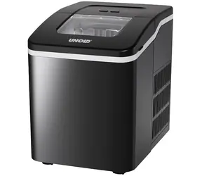 Unold 48935 čierna / výrobník ľadu / 105 W / príprava ľadu 60 min. / až 60 kociek / obsah 1.6 L
