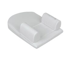 KikkaBoo Polohovacia podložka z pamäťovej peny klinová Airknit Grey / od narodenia 