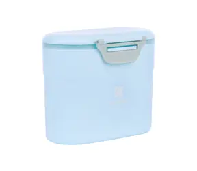 KikkaBoo Zásobník na sušené mlieko s odmerkou 160g Blue