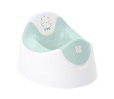 KikkaBoo Nočník hroch White Mint / od 12 mesiacov