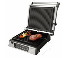 Salante FlamePro / Kontaktný gril s externou teplotnou sondou / 1800 - 2200 W / regulácia teploty 