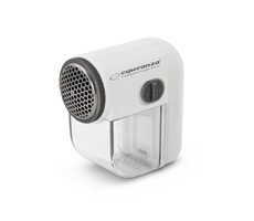 Esperanza ECS003E biela / Odstraňovač žmolkov / 2 x AA 