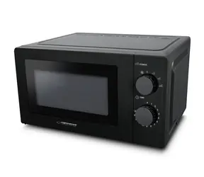 Esperanza EKO011K ESTOFADO čierna / Mikrovlnná rúra / 1100W / 20 L / 5 úrovní ohrevu 