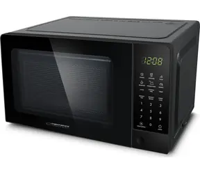 Esperanza EKO009 HORNEADO čierna / Mikrovlnná rúra / 1100W / 20 L / 6 automatických programov 