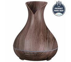 SIXTOL Vulcan šedé drevo / Aróma difúzer / 350ml / 12 W / Automatické vypnutie