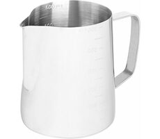 ECG Milk Jug Nerezová kanvička 600ml Lucido biela / 0.6 L 