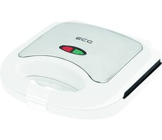 ECG S 3271 zeleno-biela / Sendvičovač / 750W / 4 sedviče 