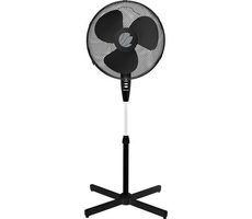 ECG FS 40a čierna / stojanový ventiláor / 50 W / 3 rýchlosti / 40 cm / výška 126 cm 