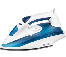 ECG NZ 322 Auto-Off modrá / naparovacia žehlička s keramickou doskou / 2200W / 360 ml / 40 gm 