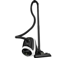 ECG VP S1010 čierna / vreckový vysávač / 800 W / 1.5 L / 80 dB / rádius 7.5 m / kábel 5 m 