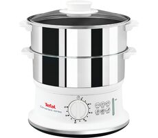 TEFAL Convenient VC145130 / parný hrniec / 900W / objem 6 l / 2 nádoby