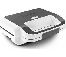 TEFAL Snack XL SW7011 biela/čierna / Hriankovač / 850 W / 2v1 / nepriľnavý povrch
