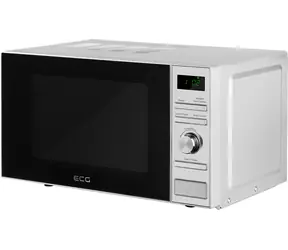 ECG MTD 2071 SE strieborná / Mikrovlnná rúra / 700 W / 20 L / 5 úrovní ohrevu / 6 programov 
