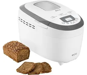 ECG PCB 82120 biela / Domáca pekáreň / 850 W / max. veľkosť chleba 1.25 kg / 12 programov 