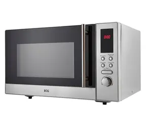 ECG MTD 231 S strieborná / Mikrovlnná rúra / 800 W / 23 L / 5 úrovní ohrevu / 8 programov 
