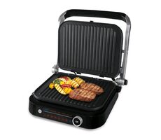 Orava Grillchef-2 čierna / Stolný gril / 2100W / 6 programov