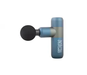 KiCA K2 masážna pištoľ modrá / 3 režimy / 4 výmenné hlavice / USB-C  
