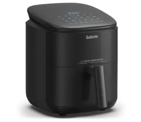 Salente AirFit čierna / teplovzdušná fritéza 4v1 / 3.5 l / 30-200 ° C / časovač / 12 programov
