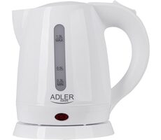 Adler AD 1272 biela / Rýchlovarná kanvica / 1600W / 1 L / plast