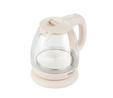 Adler AD 1283C biela / Rýchlovarná kanvica / 1100W / 1 L / sklo