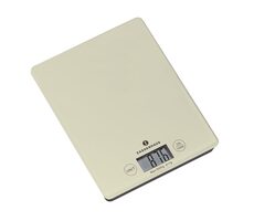 Zassenhaus 73256 béžová / Digitálna kuchynská váha / max. 5 kg / funkcia TARE / LCD 