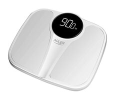 Adler AD 8172w biela / Osobná váha / až 180 kg / 4X AAA