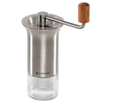 Zassenhaus 41170 strieborná / mlynček na kávu / zásobník 50 g / ručná 