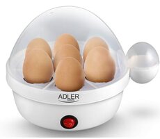 Adler AD 4459 biela / Varič vajec / 450W / až 7 vajec