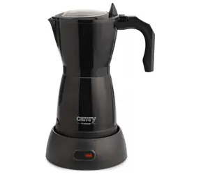 Camry CR 4415b elektrická moka kanvička na 6 šálok 300 ml čierna