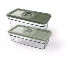 Electrolux EVFB1 zelená / sada vákuovacích nádob / 1x 1l / 1x 1.6 l 