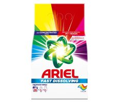 Ariel Fast Dissolving Color 36 dávok 1.98 kg / Prací prášok na farebnú bielizeň 
