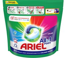 Ariel All-in-1 Pods Color 44 kapsúl / Gélové kapsule na farebnú bielizeň 