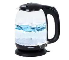 Mesko MS 1302 čierna / Rýchlovarná sklenená kanvica / 1850W / 1.7 L