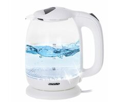 Mesko MS 1302 biela / Rýchlovarná sklenená kanvica / 1850W / 1.7 L