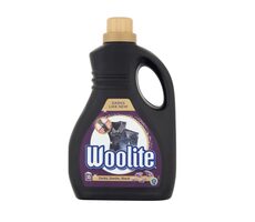 Woolite Dark Black &amp; Denim 30 dávok 1.8 l / Prací gél džínsovinu / tmavá / čierna bielizeň / oživuje farby 