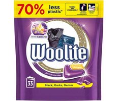 Woolite Keratín Darks - Denim - Black 33 kapsúl / Gélové kapsule