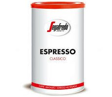Segafredo Espresso Classico dóza 250 g / Mletá káva / 80% Arabica &amp; 20% Robusta