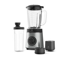 Electrolux E6VB1-8ST strieborná / Stolný mixér / 1400 W / 2 mixovacie nádoby / drvič ľadu + turbo 