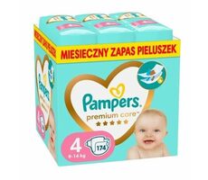 Pampers Premium Care 9-14kg (174ks) / Plienky / Veľkosť 4 (9-14 kg)