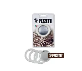 Pezzetti Sada tesnení pre hliníkové moky kanvice na 3 šálky / dopredaj