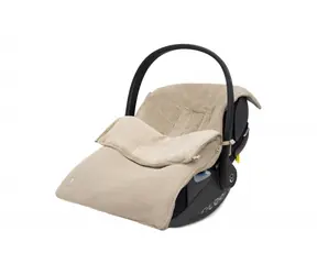 Jollein Fusak do autosedačky Basic Knit Olive Green