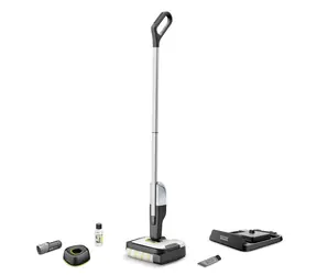 Kärcher FC 2-4 Battery Set / Podlahová umývačka / šírka 180 mm / 2.5 Ah aku / 200 ml