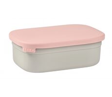 Beaba Olovrant nerez Velvet Grey/Dusty Rose
