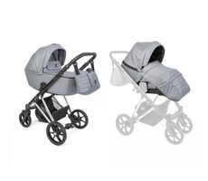 Dada Prams Apus 2v1 Special Edition SlateGrey / kočík / od narodenia